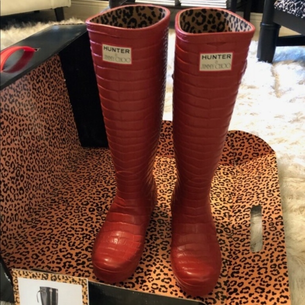 Jimmy Choo Hunter Rain Boots